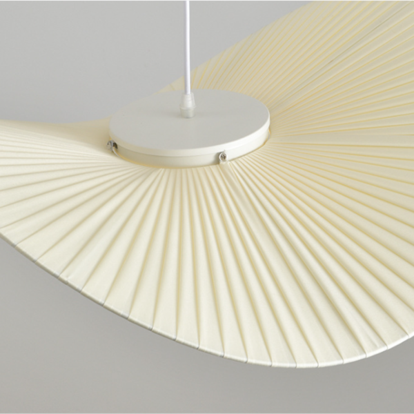 Đèn Treo Hình Mũ Rộng Vành, Đèn Thả 3 Chế Độ Màu Bắc Âu Decor Nhiều Không Gian - Hình ảnh 3