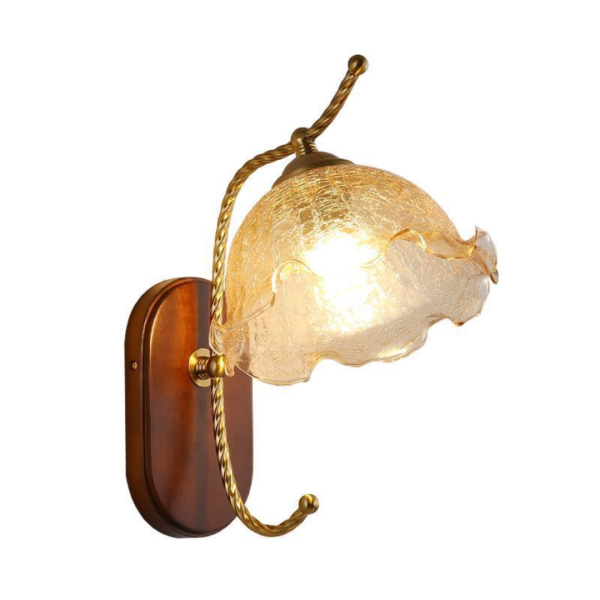 Đèn Tường Không Dây Hoa Thủy Tinh, Đèn Ốp Tường Đa Dạng Kiểu Dáng Decor Mọi Không Gian Sống - Hình ảnh 4