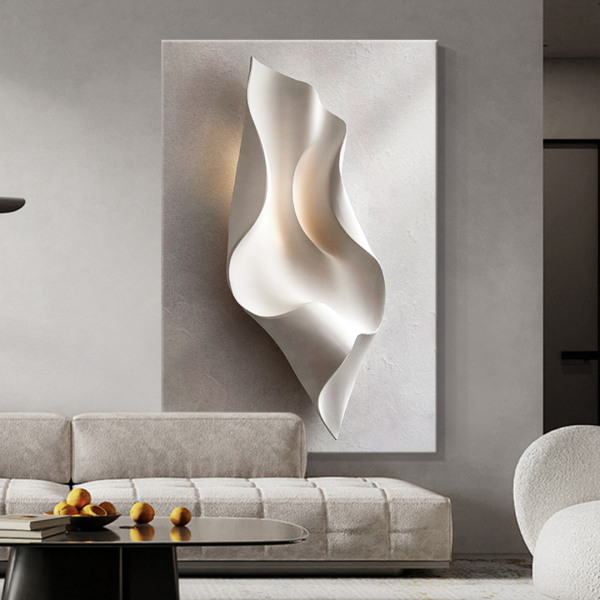 Đèn Tường Phù Điêu 3 Chiều Cao Cấp Khổ Lớn Decor Lối Đi, Phòng Khách - Hình ảnh 7
