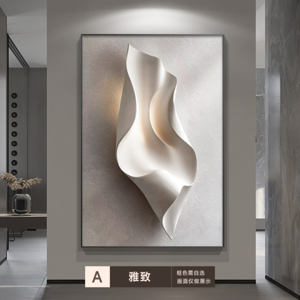 Đèn Tường Phù Điêu 3 Chiều Cao Cấp Khổ Lớn Decor Lối Đi, Phòng Khách - Hình ảnh 4