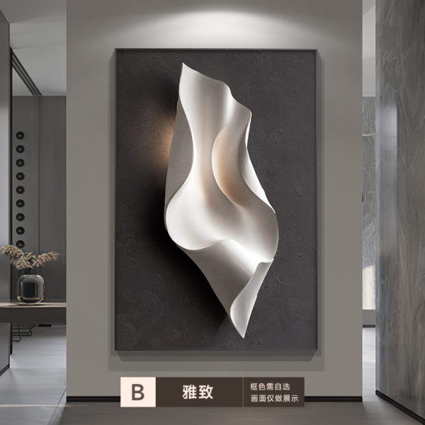 Đèn Tường Phù Điêu 3 Chiều Cao Cấp Khổ Lớn Decor Lối Đi, Phòng Khách - Hình ảnh 3
