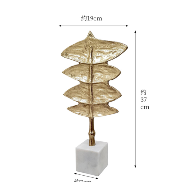Đồ Trang Trí Bắc Âu Bằng Đồng Da Dạng Mẫu Mã, Đồ Nội Thất Decor Tủ Tivi, Bàn Học - Hình ảnh 5