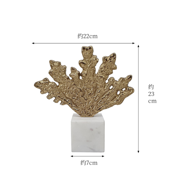 Đồ Trang Trí Bắc Âu Bằng Đồng Da Dạng Mẫu Mã, Đồ Nội Thất Decor Tủ Tivi, Bàn Học - Hình ảnh 4