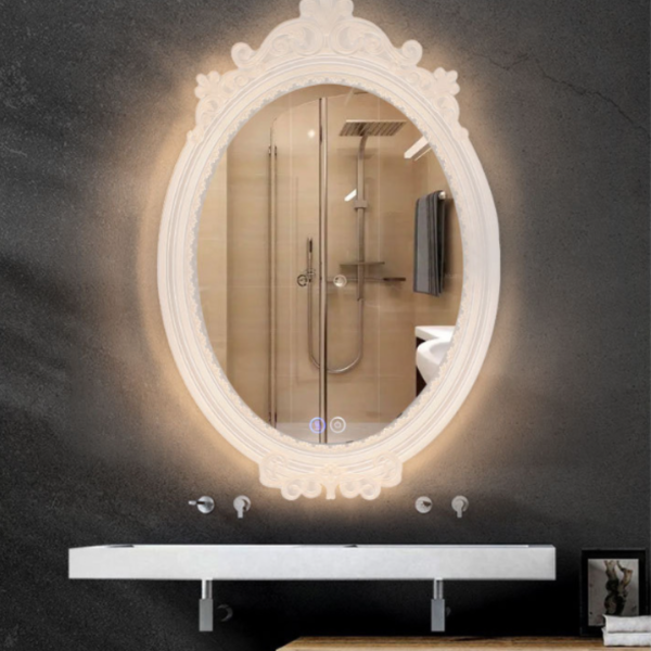 Gương Thông Minh Gắn Led Phong Cách Pháp, Gương Gắn Tường Cảm Ứng - Hình ảnh 2