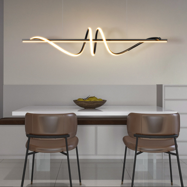 Quạt Trần Kết Hợp Đèn Led Bắc Âu Ánh Sáng Sang Trọng Trang Trí Phòng Khách, Phòng Ăn - Hình ảnh 5
