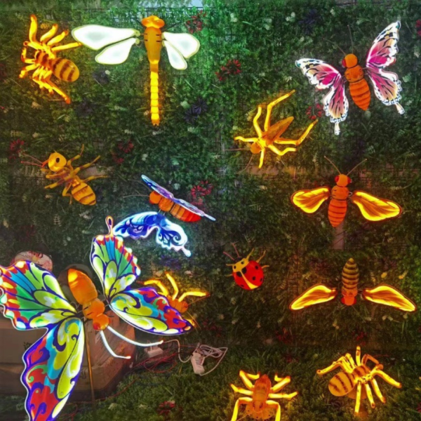 Đèn Led Hình Butterfly Chuyển Động, Đèn Led Phát Sáng Decor Sân Vườn Hành Lang, Công Viên - Hình ảnh 5