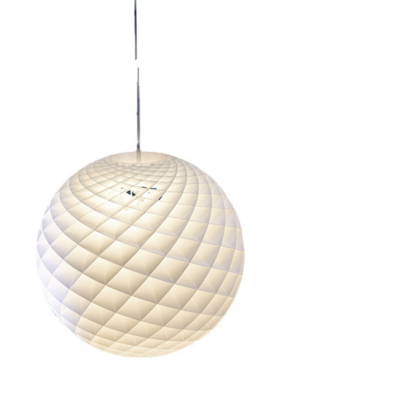 Đèn Treo Mặt Trăng Tròn Bắc Âu, Đèn Treo Thả Decor Quán Cafe, Nhà Hàng Một Màu Sáng - Hình ảnh 4