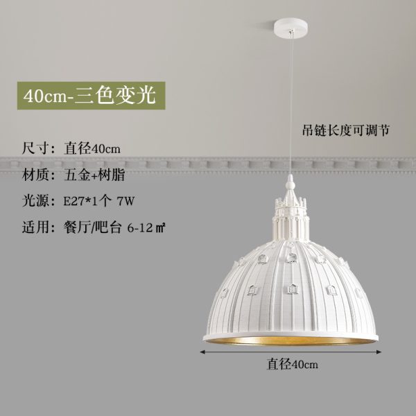 Đèn Trần Pháp Đa Dạng Kiểu Dáng, Đèn Trần Hiện Đại 3 Chế Độ Màu Decor Nhiều Không Gian - Hình ảnh 4