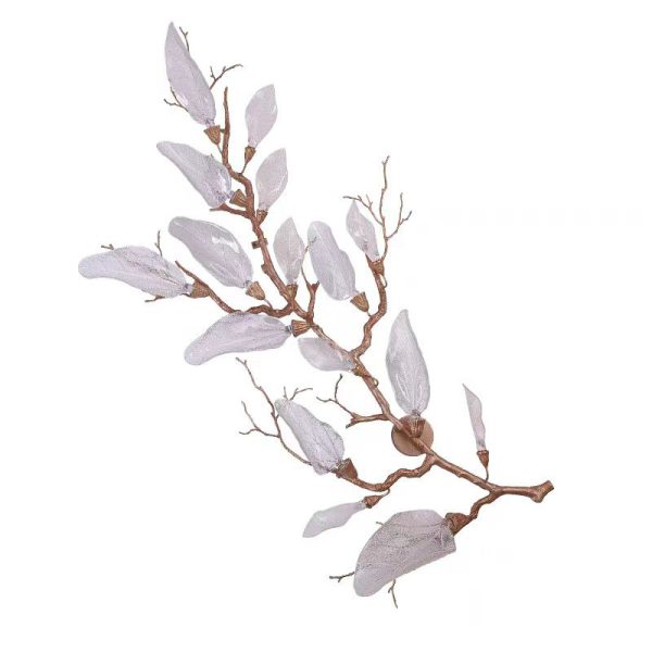 Đèn Chùm Thông Tầng Cây Lá Ba Chế Độ Màu Decor Phòng Khách, Khách Sạn Nhà Hàng - Ảnh 5