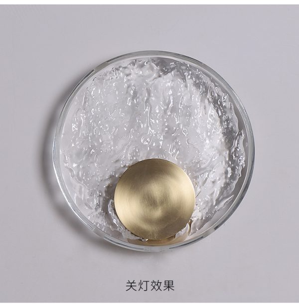 Đèn Gắn Tường Bằng Đồng Pha Lê, Đèn Tường Bắc Âu Pha Lê Decor Nhiều Không Gian - Hình ảnh 4
