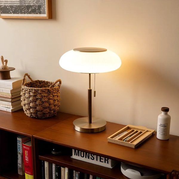 Đèn Bàn Hình Nấm Matsutake, Đèn Bàn Phong Cách Wabi-sabi Decor Phòng Khách/ Bàn Học/ Đầu Giường - Hình ảnh 5