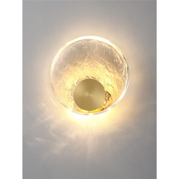 Đèn Gắn Tường Bằng Đồng Pha Lê, Đèn Tường Bắc Âu Pha Lê Decor Nhiều Không Gian - Hình ảnh 6