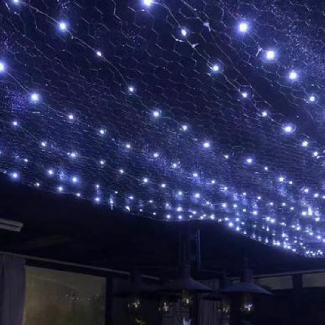 Đèn Dây LED Lưới Đánh Cá Dạ Quang