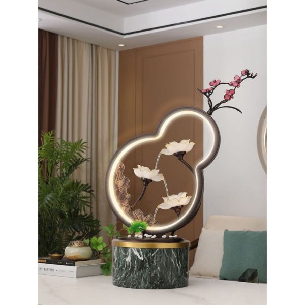 Đèn Led Phong Thủy Thác Nước, Đèn Led Trang Trí Cảnh Quang Thủ Công, Đồ Nội Thất - Ảnh 8