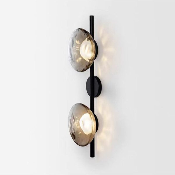 Đèn Tường Led Chụp Đèn Thủy Tinh, Đèn Gắn Tường Hậu Hiện Đại Nghệ Thuật Bắc Âu Decor Phòng Khách, Phòng Ngủ - Hình ảnh 2