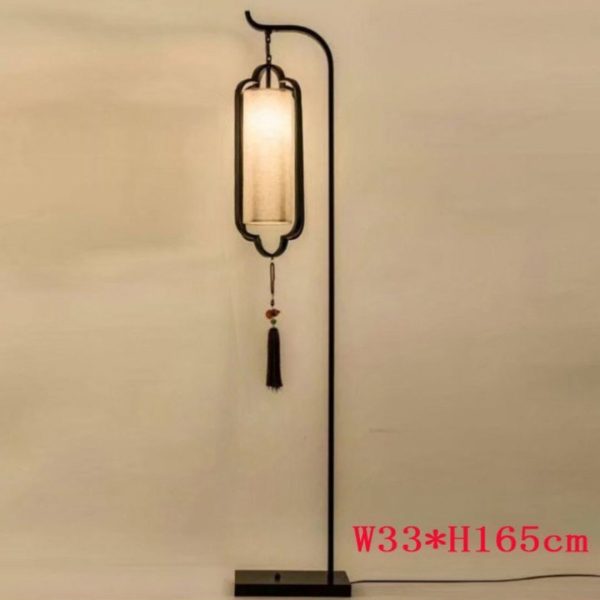 Đèn Sàn Phong Cách Trung Hoa, Đèn Lồng Sắt Nghệ Thuật Nhiều Họa Tiết May Mắn Decor Phòng Khách/ Phòng Ngủ - Hình ảnh 6