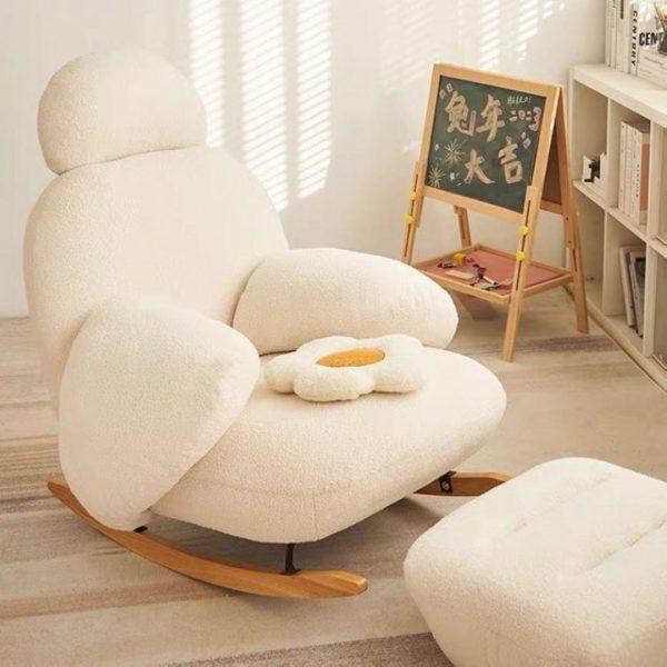Sofa Bập Bênh Nhiều Màu Hình Chú Vịt, Ghế Công Thái Học Ghế Lười, Đồ Nội Thất Phòng Khách - Hình ảnh 6