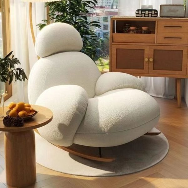 Ghế Bập Bênh Thiết Kế Đám Mây, Ghế Sofa Lười, Ghế Sofa Thư Giãn Dành Cho Phòng Khách/Phòng Ngủ - Ảnh 5