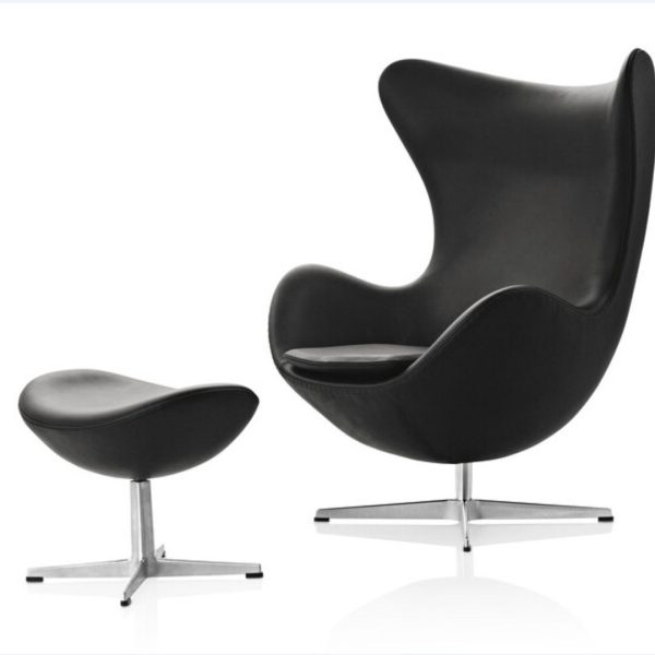 Ghế Trứng Egg Chair Chân Xoay, Ghế Sofa Tựa Chơi Game, Giải Trí, Ghế Sofa Đơn Doanh Nhân - Hình ảnh 4