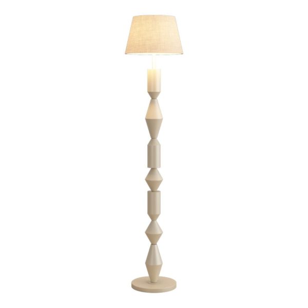 Đèn Sàn Chao Nón Trụ Đối Xứng Nhiều Màu Sắc Đèn Sàn Cổ Điển Wabi_Sabi, Đèn Đứng Decor Nhiều Không Gian - Hình ảnh 4