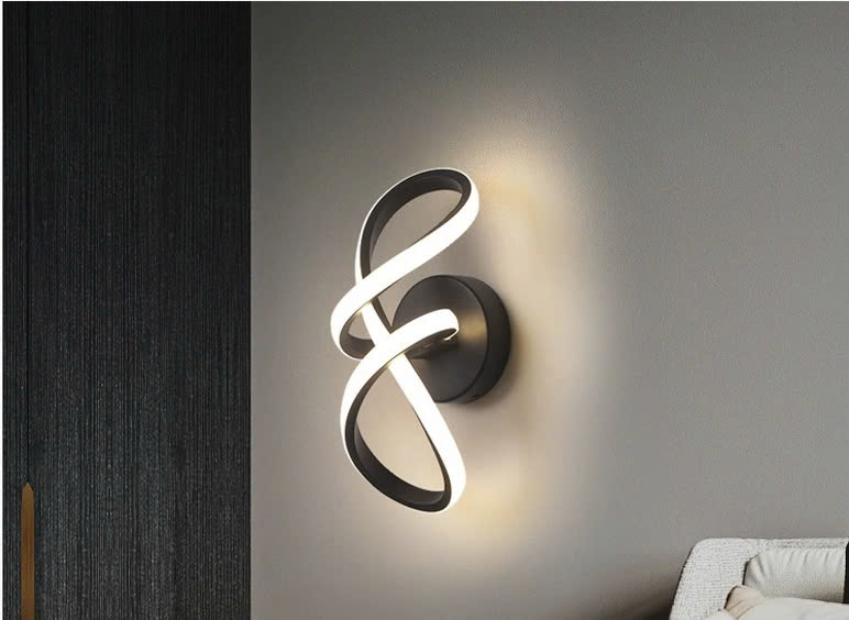 Đèn Ốp Tường Led Hình Nơ, Đèn Tường Hiện Đại 3 Chế Độ Màu Decor Mọi Không Gian - Ảnh 2