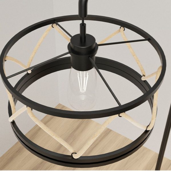 Đèn Sàn Sắt Phong Cách Châu Âu, Đèn Đứng Kiểu Dáng Mới Decor Phòng Khách, Phòng Ngủ - Hình ảnh 3