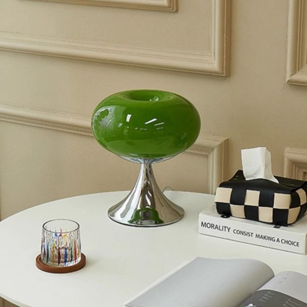 Đèn Bàn Quả Táo Nhiều Màu, Đèn Để Bàn Phong Cách Bauhaus Decor Phòng Khách, Phòng Ngủ, Bàn Làm Việc - Hình ảnh 3