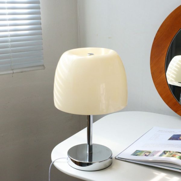 Đèn Bàn Hình Nấm Cổng Sạc USB, Đèn Bàn Thiết Kế Dễ Thương Decor Phòng Khách/ Phòng Ngủ - Hình ảnh 2