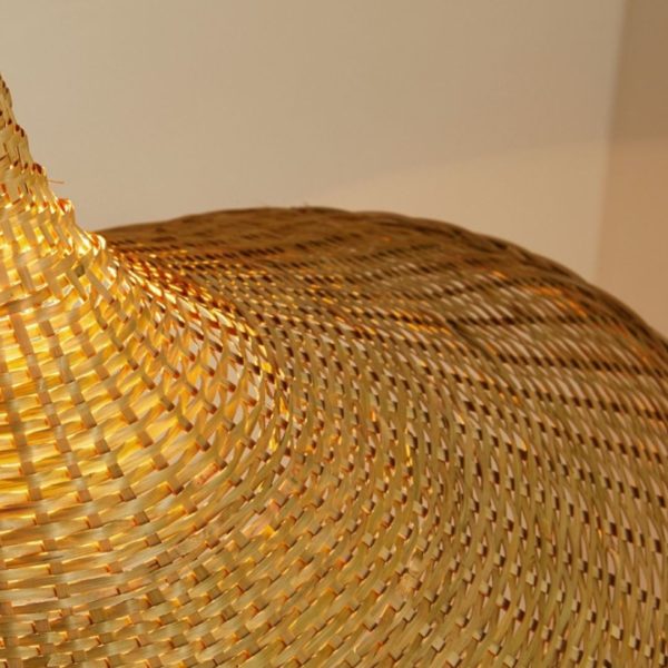 Đèn Thả Trần Mũ Rơm Nghệ Thuật, Đèn Treo Thả Thủ Công Mỹ Nghệ Trung Quốc Decor Nhà Hàng, Quán Ăn, Phòng Trà - Hình ảnh 3