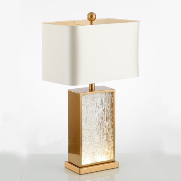 Đèn Để Bàn Khung Kim Loại Cao Cấp, Đèn Bàn Sang Trọng Decor Phòng Ngủ, Phòng Khách - Hình ảnh 6