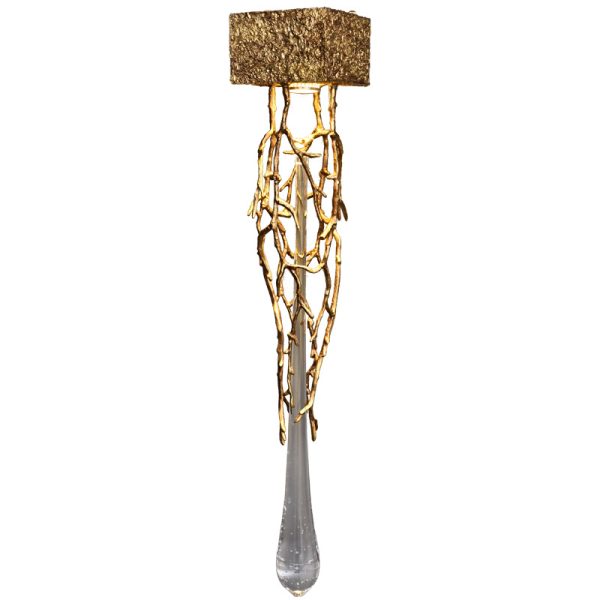Đèn Tường Cành Cây Nghệ Thuật Bằng Đồng, Đèn Tường Bắc Âu Decor Phòng Khách, Phòng Ngủ - Hình ảnh 4