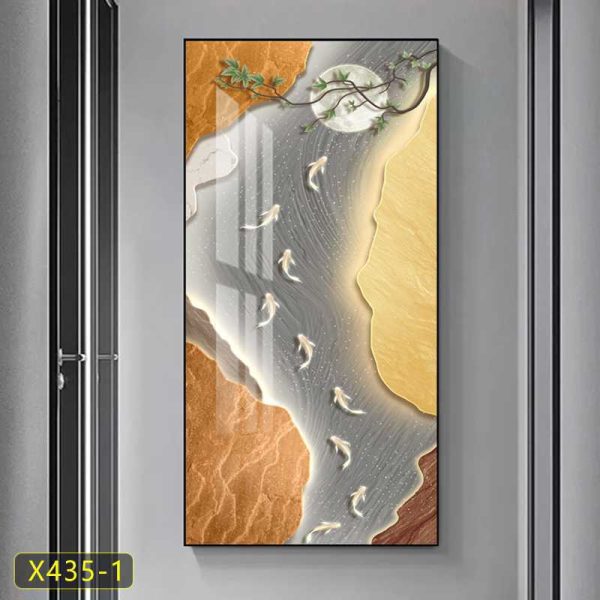 Tranh Treo Tường Tráng Gương Pha Lê, Tranh Trang Trí Mang Ý Nghĩa Phong Thủy Decor Phòng Khách - Hình ảnh 3