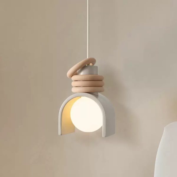 Đèn Thả Trần Bằng Nhựa Phong Cách Pháp, Đèn Treo Thả Decor  Phòng Ăn, Phòng Khách, Phòng Ngủ - Hình ảnh 9