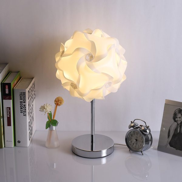 Đèn Bàn Hoa Xoắn Bắc Âu, Đèn Bàn Hiện Đại Decor Bàn Làm Việc, Phòng Khách, Đầu Giường - Hình ảnh 7