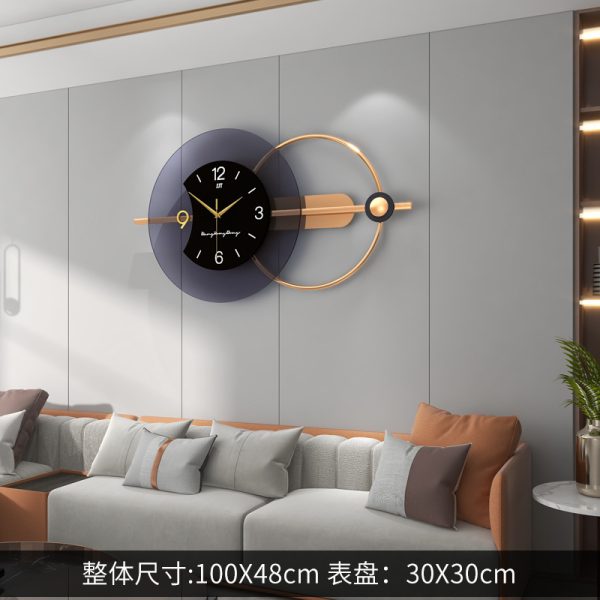 Đồng Hồ Treo Tường Bắc Âu, Đồng Hồ Trang Trí Phòng Khách, Phòng Ngủ, Học Tập, Văn Phòng - Hình ảnh 4