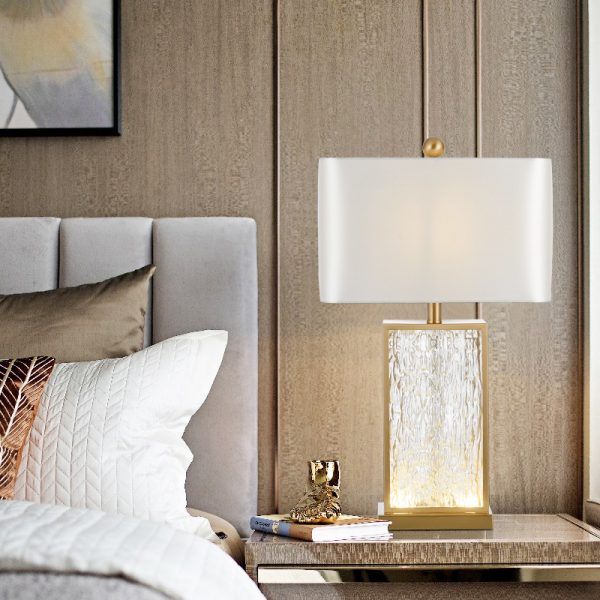 Đèn Để Bàn Khung Kim Loại Cao Cấp, Đèn Bàn Sang Trọng Decor Phòng Ngủ, Phòng Khách - Hình ảnh 2