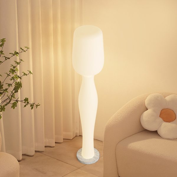 Đèn Sàn Chiếc Ly Nghệ Thuật, Đèn Đứng Bắc Âu Cỡ Lớn 3 Chế Độ Màu Decor Phòng Khách, Phòng Ngủ - Hình ảnh 5