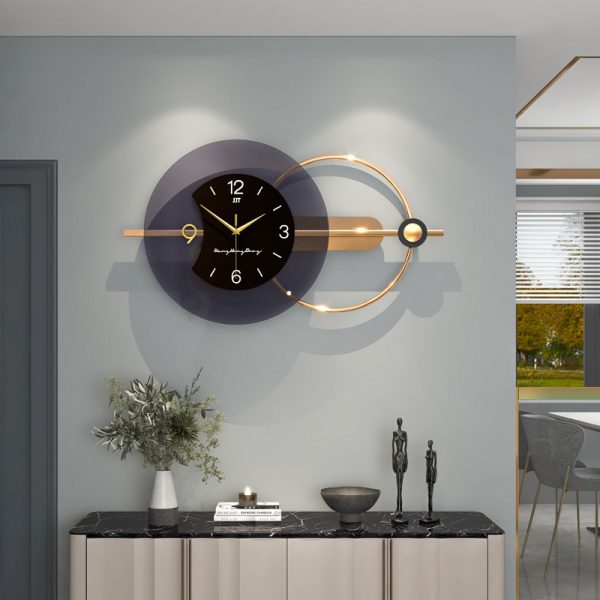 Đồng Hồ Treo Tường Bắc Âu, Đồng Hồ Trang Trí Phòng Khách, Phòng Ngủ, Học Tập, Văn Phòng - Hình ảnh 3