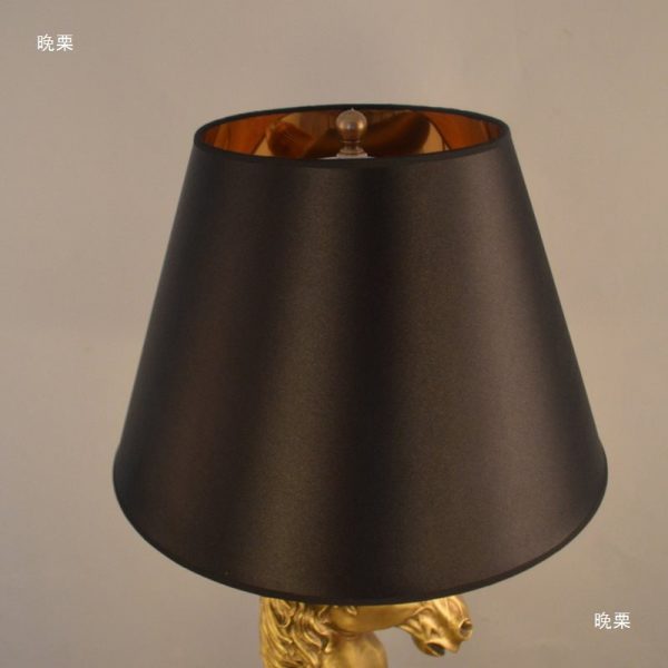 Đèn Bàn Chiến Mã Hai Mặt, Đèn Chiếu Sáng Trang Trí Cao Cấp, Đèn Để Bàn Giá Trị Cao - Hình ảnh 3