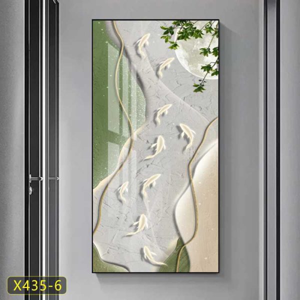Tranh Treo Tường Tráng Gương Pha Lê, Tranh Trang Trí Mang Ý Nghĩa Phong Thủy Decor Phòng Khách - Hình ảnh 5