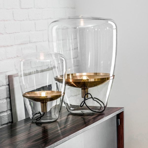 Đèn Thủy Tinh Để Bàn Hình Bóng Bay, Đèn Bàn Bắc Âu Hậu Hiện Đại Decor Phòng Khách, Bàn Học - Hình ảnh 4