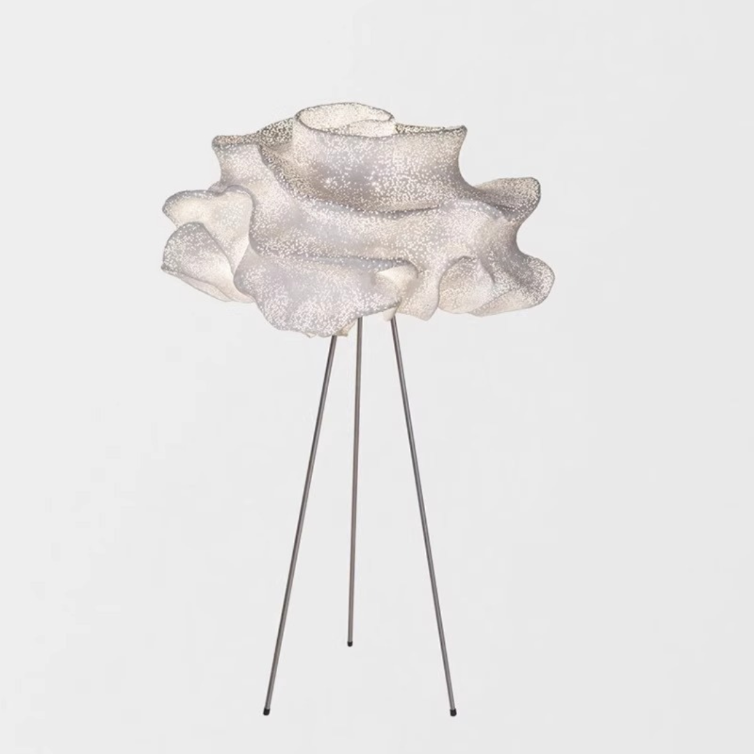 Đèn Chùm Hoa Hồng Vải Điệu Nghệ