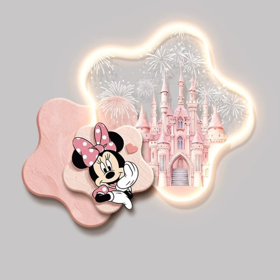 Đèn ốp tường phòng ngủ Mickey