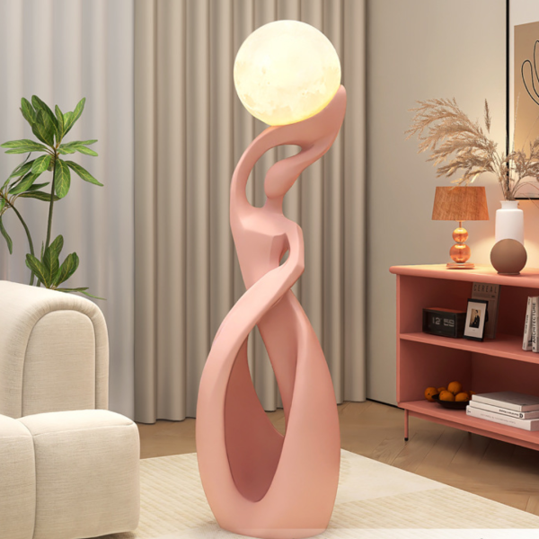 Đèn Sàn Quý Bà Phong Cách Bắc Âu 4 Chế Độ AS Trang Trí Phòng Khách, Phòng Ngủ - Hình ảnh 5