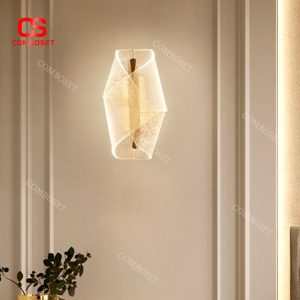 Đèn Tường Sắt Mạ Vàng Sang Trọng