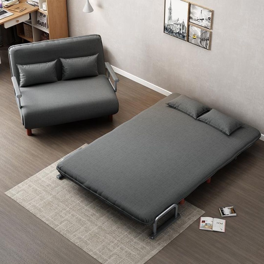 Sofa Giường Gấp Đa Năng Vải Lanh