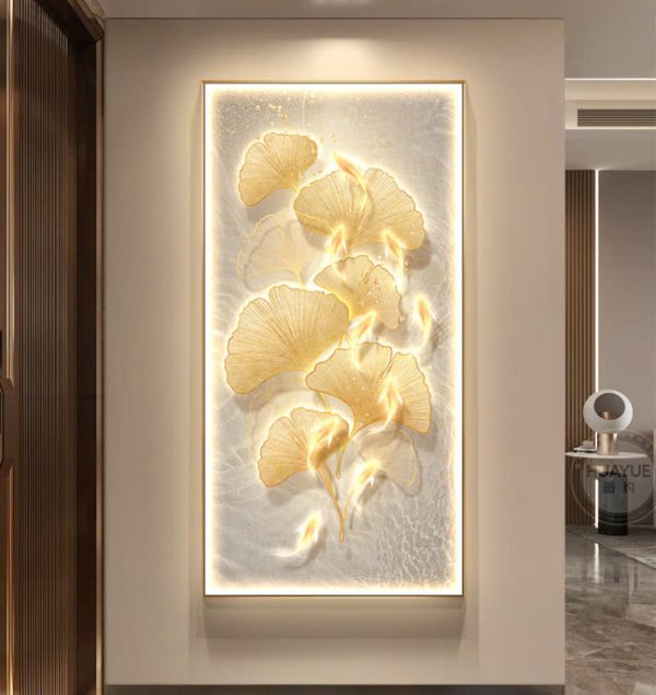 Đèn Tranh Led Cửu Ngưu Tráng Gương, Đèn Tranh Cao Cấp Phòng Khách, Lối Đi Hành Lang - Hình ảnh 5
