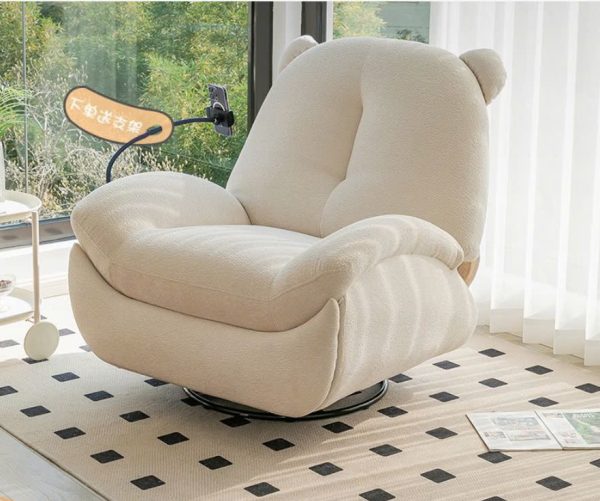 Ghế Sofa Gấu Đa Chức Năng, Ghế Sofa Thư Giãn Trong Nhà Xoay 360 Độ Cao Cấp - Hình ảnh 5