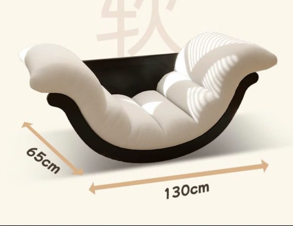 Ghế Sofa Thuyền Chuối Bập Bênh, Ghế Lười Decor Phòng Khách Ban Công, Căn Hộ - Hình ảnh 3