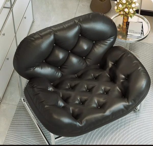 Ghế Lười Sofa Gấp Chân, Ghế Sofa Giải Trí Phong Cách Bắc Âu Nghỉ Ngơi, Đọc Sách, Xem Phim - Hình ảnh 3
